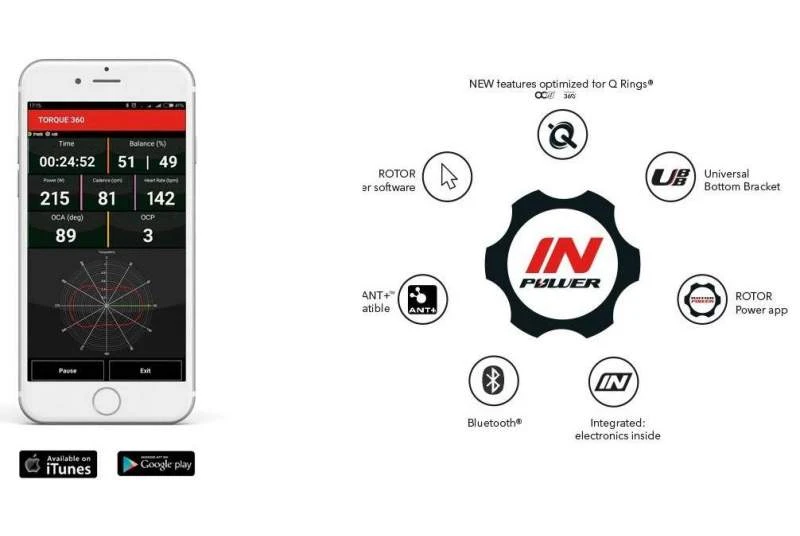 Portenci贸metro Rotor INpower DM MTB - Imagen 4
